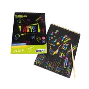 Beleduc: RAINBOW ARTS  Scratch Book